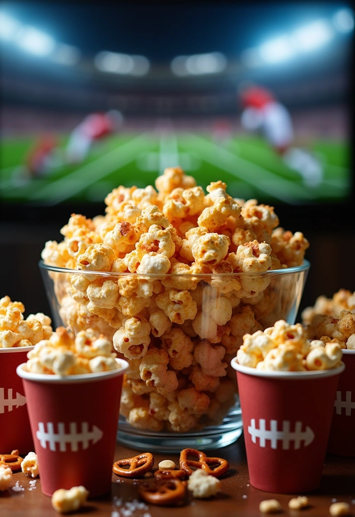 10 Sweet Super Bowl Desserts That Will Score Big with Your Guests (Get Ready for #3!) - 3. Sweet and Salty Caramel Popcorn