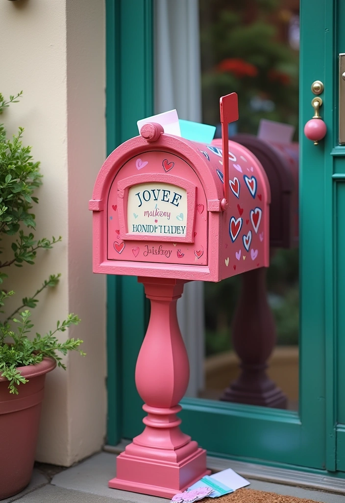 13 Adorable Kids Valentine Crafts for Door Decor That Will Make Their Hearts Shine! - 13. Love Letter Mailbox