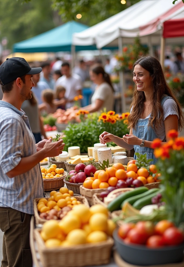 15 Cheap Date Ideas That'll Impress Without Breaking the Bank (Wait Until You See #3!) - 8. Explore a Farmers’ Market