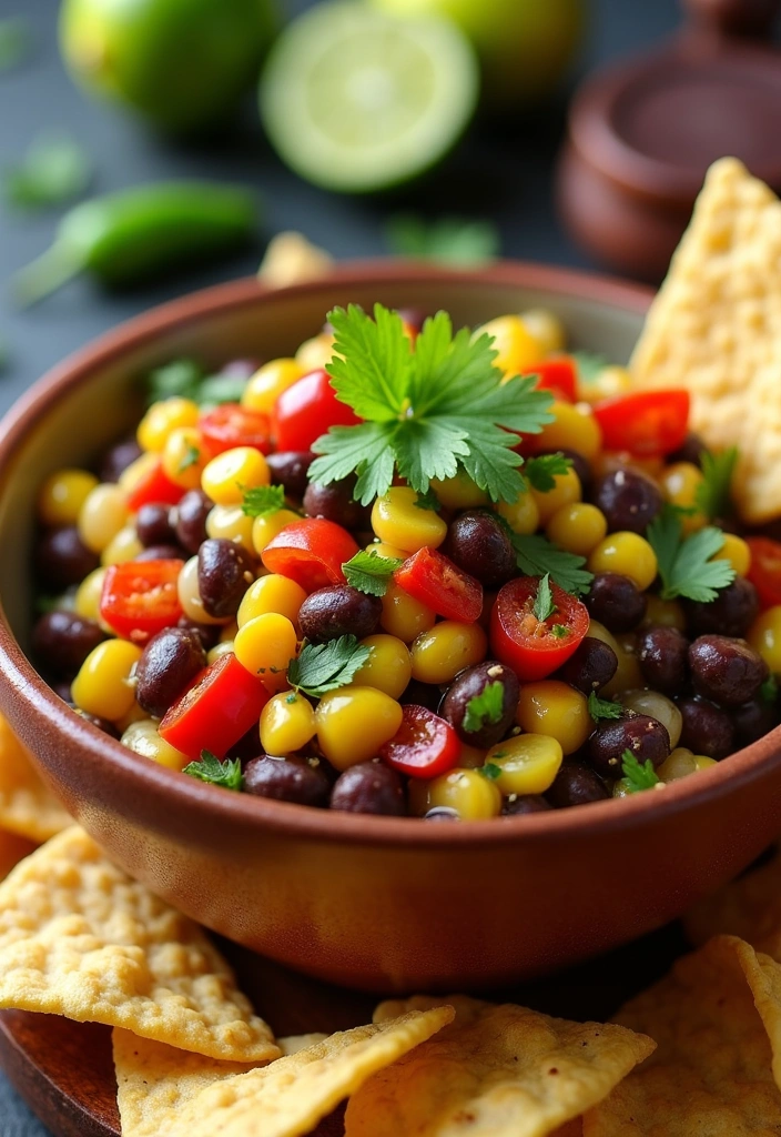 15 Unforgettable Super Bowl Dips Everyone Will Rave About (Especially #9!) - 6. Texas Caviar