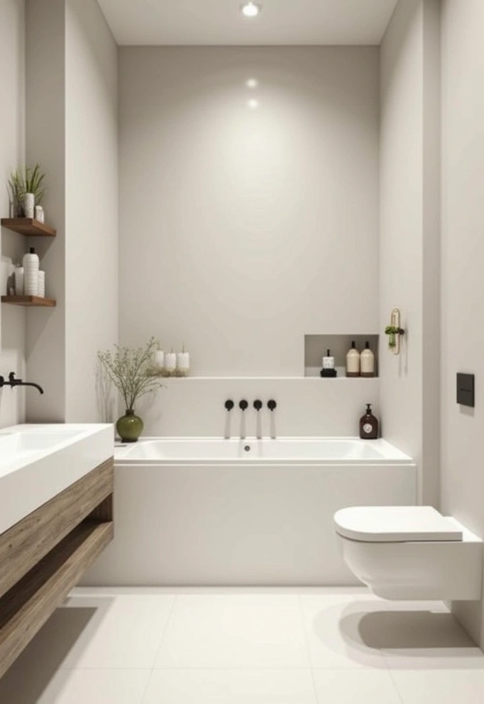 18 Clever Tiny Bathroom Ideas That Maximize Space Like a Pro! - 18. Embrace Minimalism for Clarity