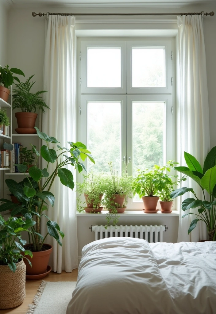 9 Cozy Bedroom Decor Ideas for Women to Relax In Style (You Won't Want to Leave #5!) - 6. Indoor Plants: Breathe Life Into Your Space