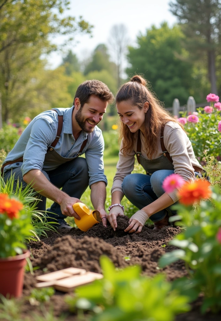 15 Cheap Date Ideas That'll Impress Without Breaking the Bank (Wait Until You See #3!) - 15. Gardening Together