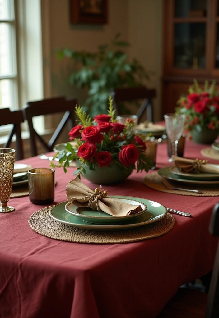 12 Rustic Valentine's Table Decor Ideas to Create a Cozy Atmosphere (You'll Love #8!) - 3. Earthy Color Palette