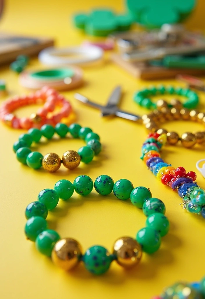 18 Fun St. Patrick's Day Crafts for Kids That'll Keep Them Entertained for Hours! - 18. St. Patrick's Day Friendship Bracelets