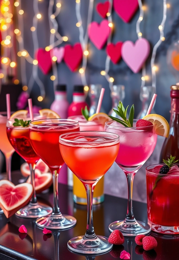 16 Fun Valentine's Day Party Ideas That Will Make You the Best Host! - 1. Cupid's Cocktail Party