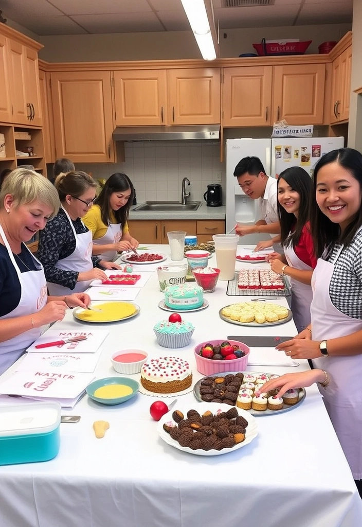 16 Fun Valentine's Day Party Ideas That Will Make You the Best Host! - 7. Valentine's Day Bake-Off