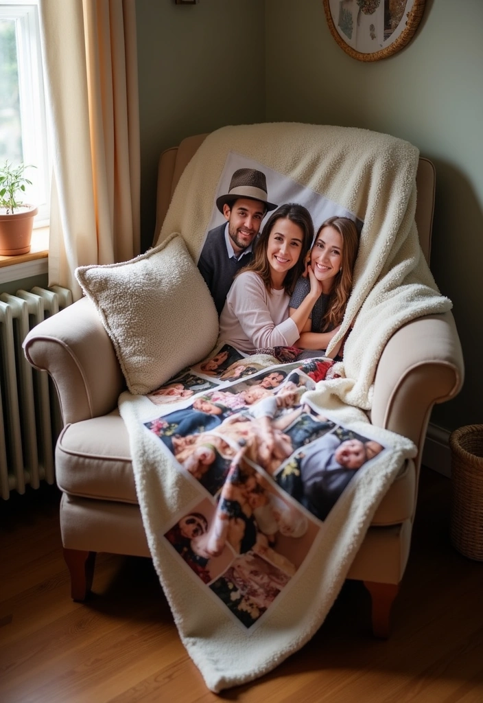 14 Romantic Valentine's Day Gifts for Him That Will Ignite the Spark! - 8. Customized Photo Blanket