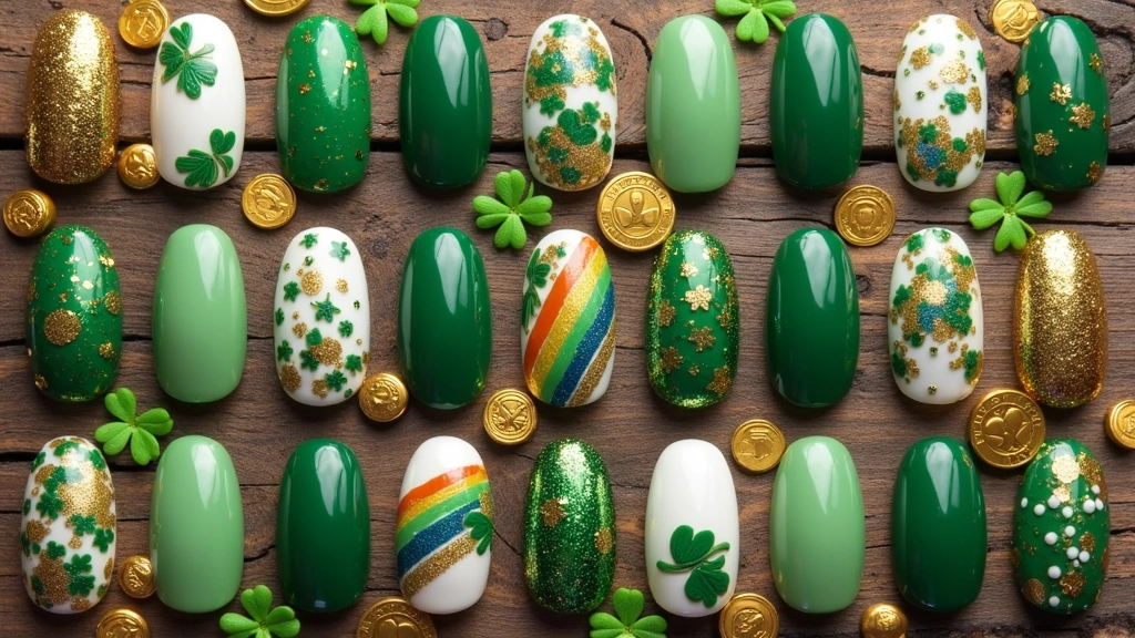 18 Irresistible St. Patrick’s Day Nail Ideas That Will Make You Feel Lucky!