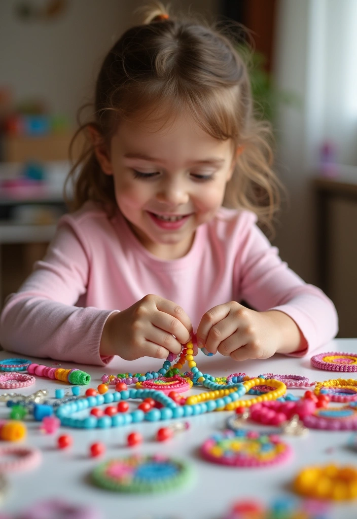 19 Amazing Craft Kits for Kids That Spark Creativity (You’ll Want to Try #11!) - 12. Bead Jewelry Making Kit