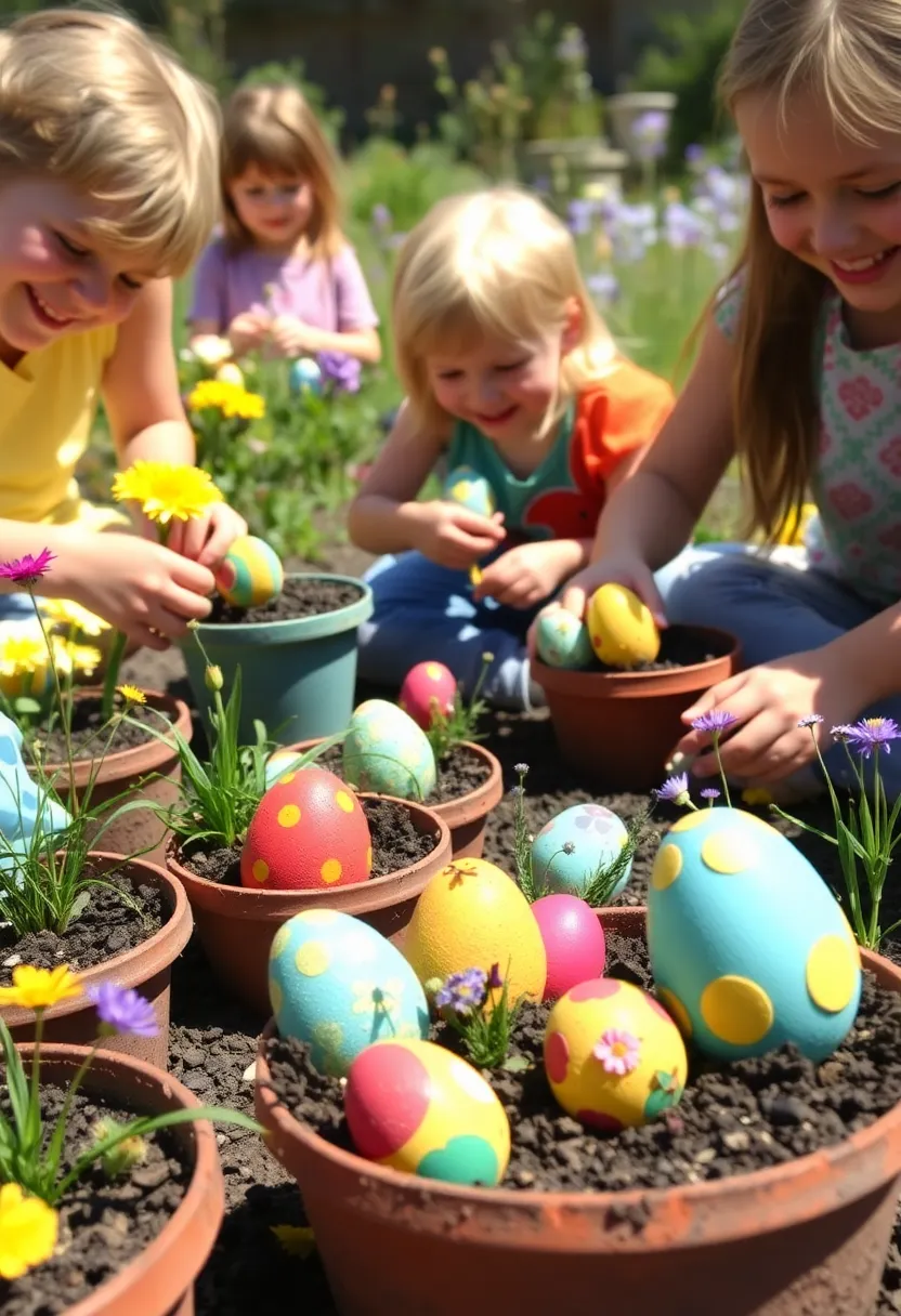 14 Fun Easter DIY Projects for Kids (They’ll Love #7 the Most!) - 8. Easter Egg Seed Bombs