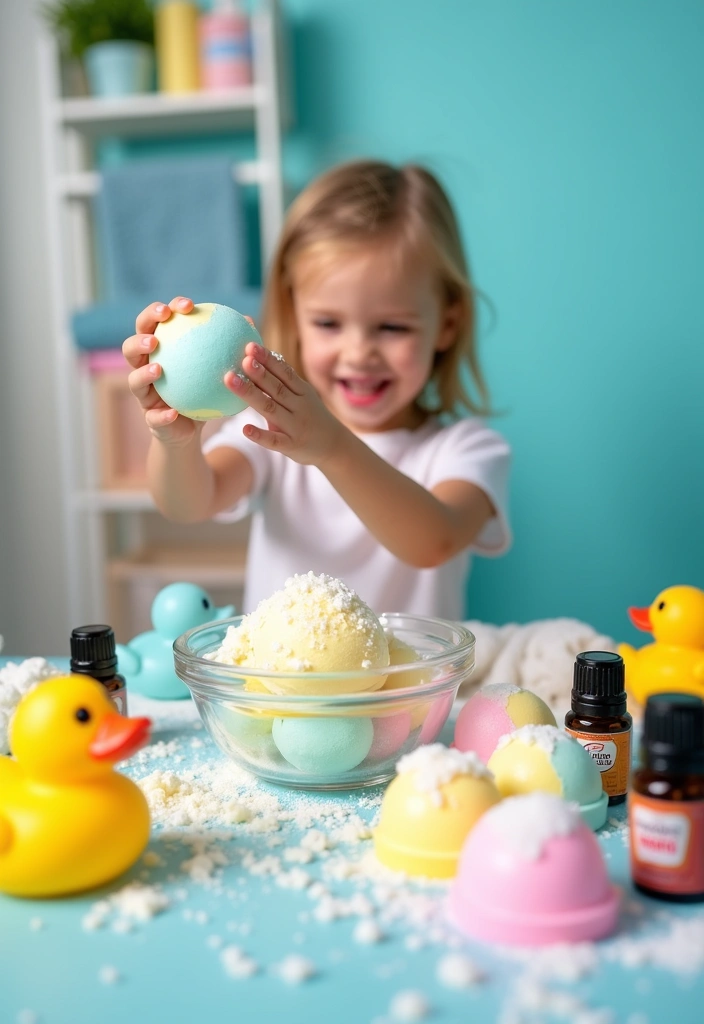 19 Amazing Craft Kits for Kids That Spark Creativity (You’ll Want to Try #11!) - 4. Make Your Own Bath Bomb Kit