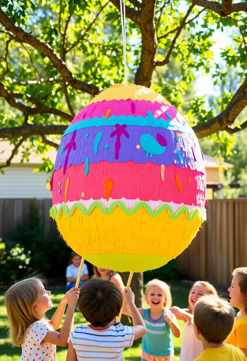 14 Fun Easter DIY Projects for Kids (They’ll Love #7 the Most!) - 7. DIY Easter Egg Piñata