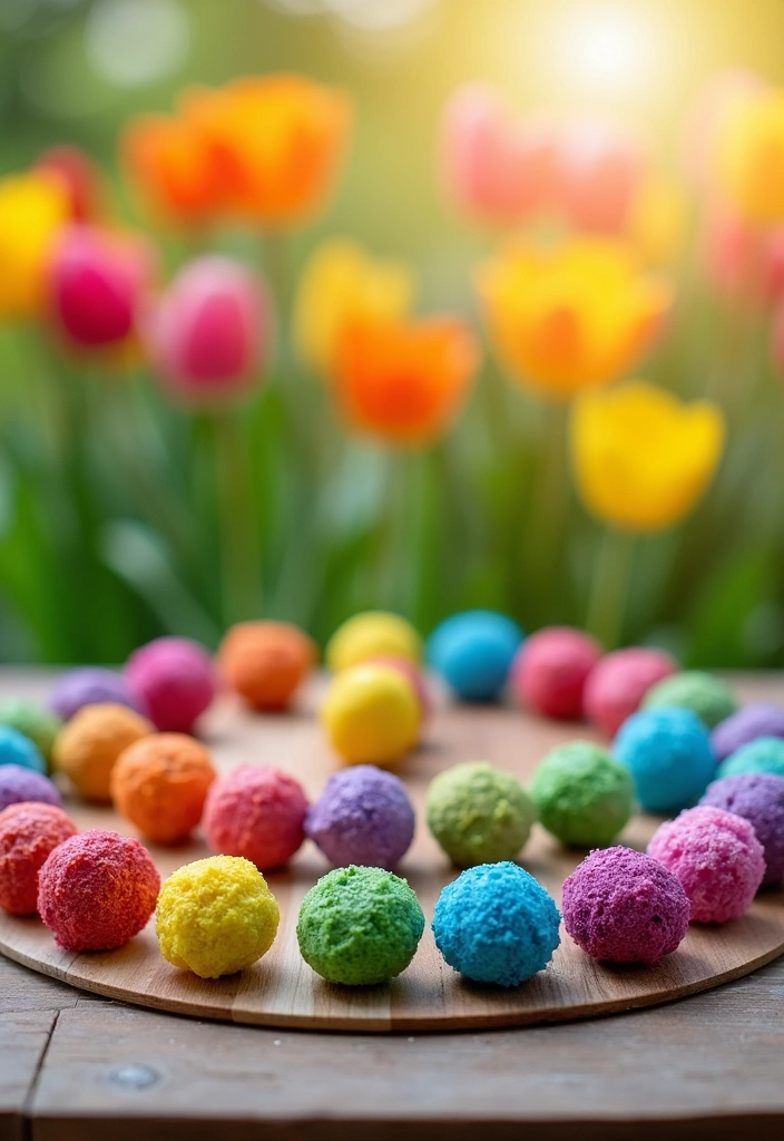 18 Fun St. Patrick's Day Crafts for Kids That'll Keep Them Entertained for Hours! - 15. Rainbow Seed Bombs