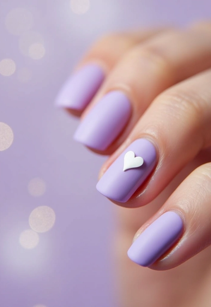 14 Chic Minimalist February Nails That Prove Less Is More (You’ll Adore #8!) - 1. Soft Lavender Dreams