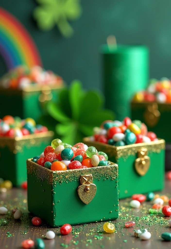 18 Fun St. Patrick's Day Crafts for Kids That'll Keep Them Entertained for Hours! - 16. St. Patrick's Day Treasure Boxes