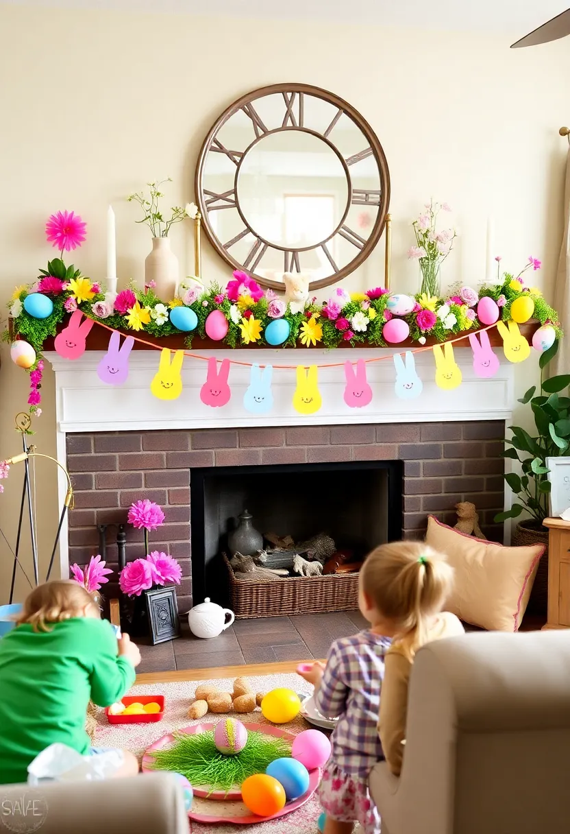 14 Fun Easter DIY Projects for Kids (They’ll Love #7 the Most!) - 10. DIY Easter Garland