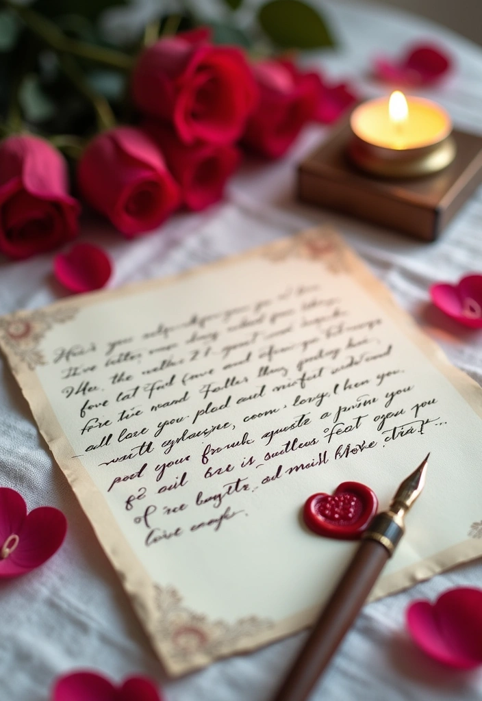 14 Romantic Valentine's Day Gifts for Him That Will Ignite the Spark! - 5. Handwritten Love Letters