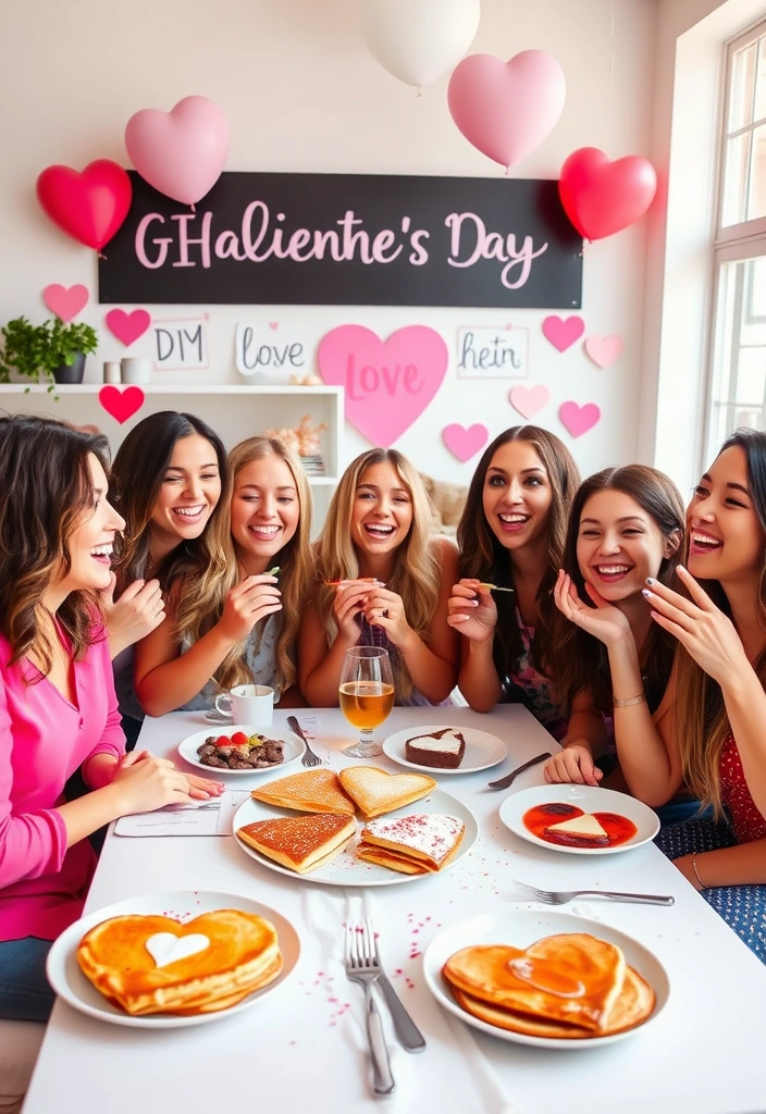 16 Fun Valentine's Day Party Ideas That Will Make You the Best Host! - 5. Galentine's Day Bash