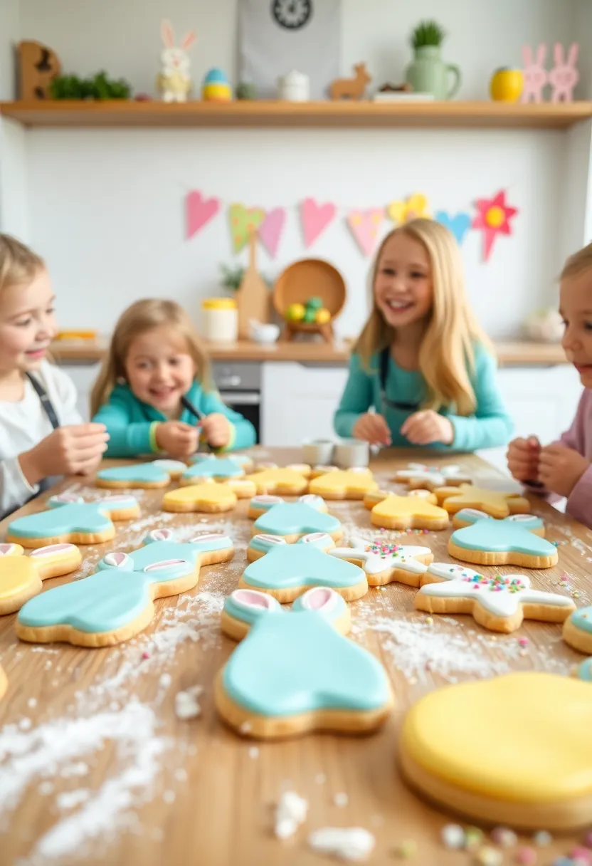 14 Fun Easter DIY Projects for Kids (They’ll Love #7 the Most!) - 6. Easter-Themed Cookies