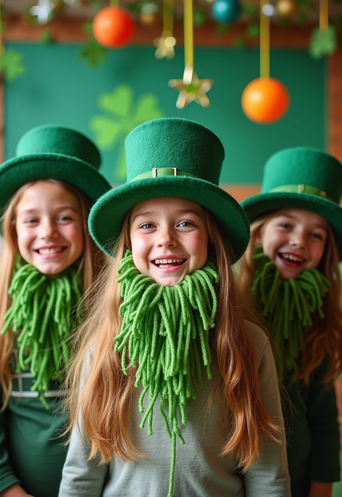 18 Fun St. Patrick's Day Crafts for Kids That'll Keep Them Entertained for Hours! - 11. DIY Leprechaun Beards