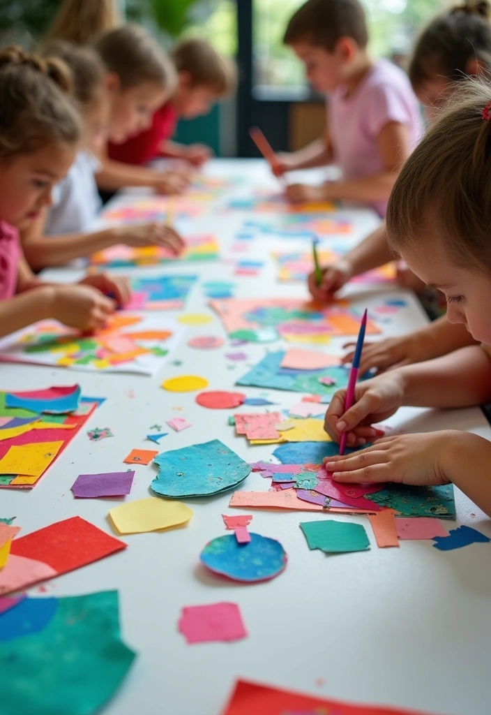 20 Amazing Kids Paper Crafts That Will Keep Them Entertained for Hours (You Won't Believe #12!) - 13. Paper Mosaics