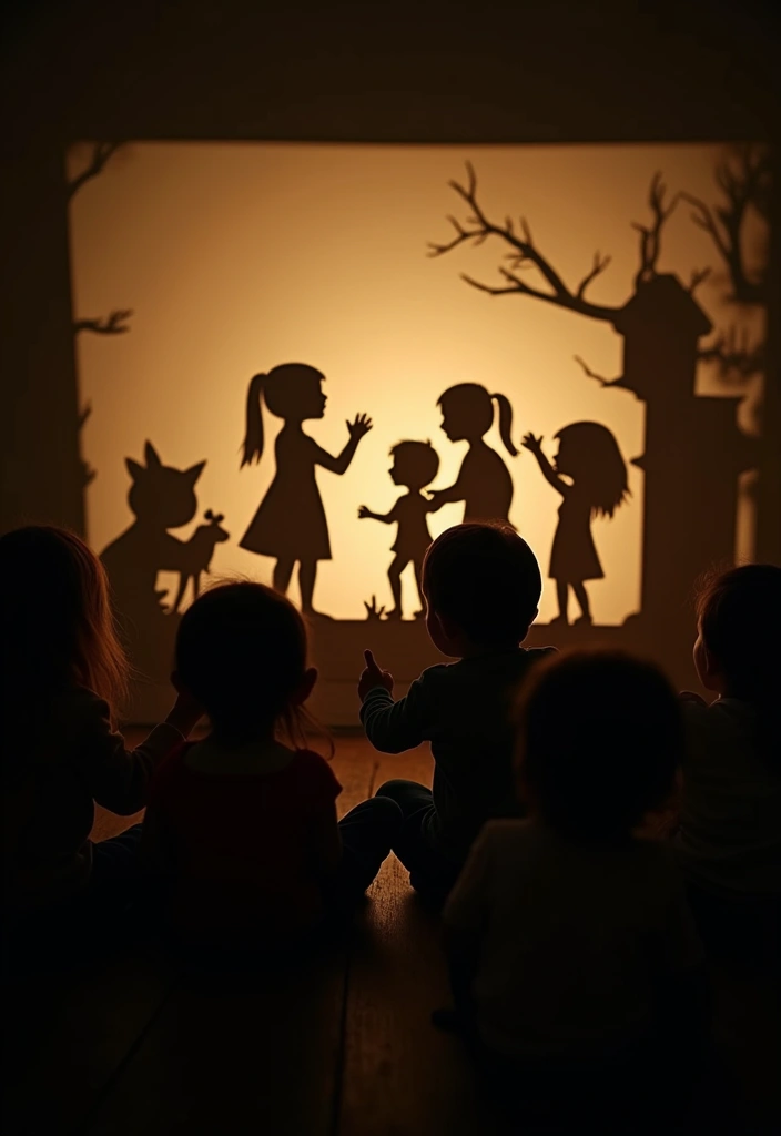 20 Amazing Kids Paper Crafts That Will Keep Them Entertained for Hours (You Won't Believe #12!) - 20. Paper Shadow Puppets