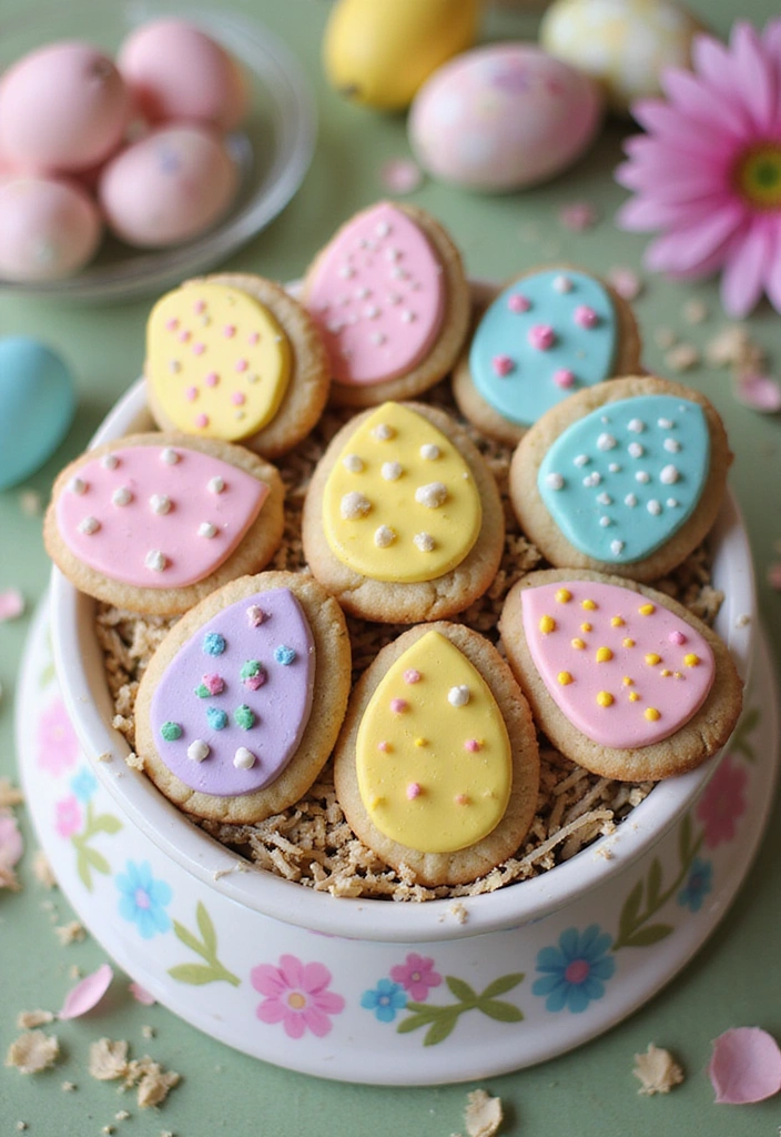 20 Mouthwatering Easter Recipes Everyone in Your Family Will Love! - 18. Easter Egg Cookies