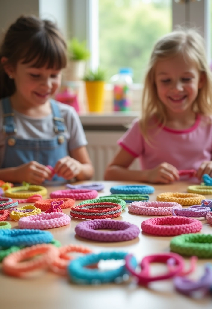 22 Awesome DIY Toys for Kids That Are So Easy to Make (They’ll Love #14!) - 15. DIY Friendship Bracelets