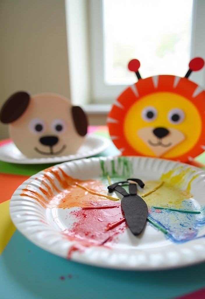 20 Amazing Kids Paper Crafts That Will Keep Them Entertained for Hours (You Won't Believe #12!) - 2. Paper Plate Animals