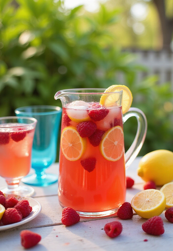 20 Mouthwatering Easter Recipes Everyone in Your Family Will Love! - 14. Raspberry Lemonade