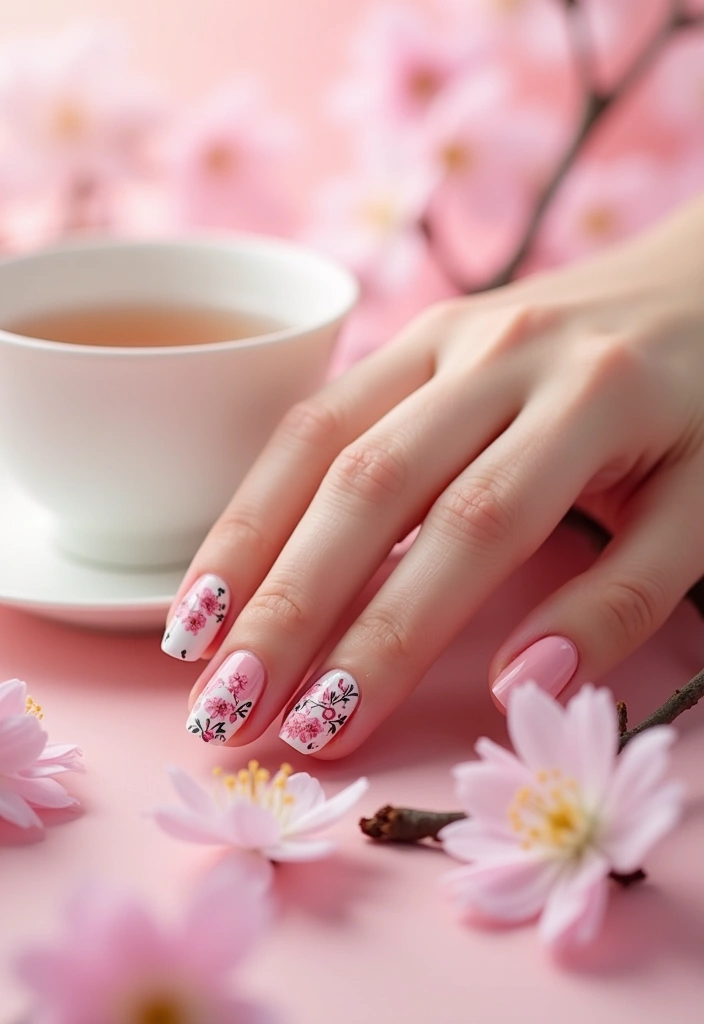 10 Vibrant Cherry Nail Colors That Will Brighten Your Day (Must-Try #5!) - 5. Cherry Blossom Pink (Must-Try!)