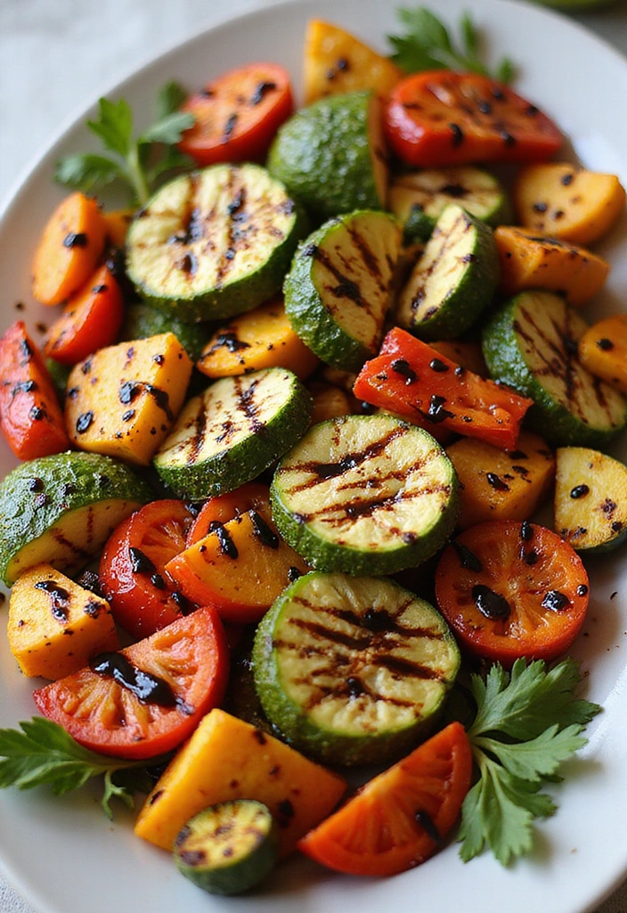 20 Mouthwatering Easter Recipes Everyone in Your Family Will Love! - 17. Grilled Vegetable Platter