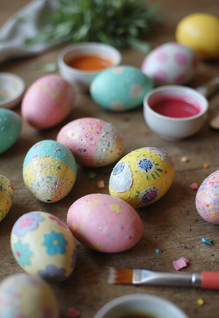 30 Adorable Easter Crafts That Will Keep Your Kids Entertained for Hours! - 1. Colorful Egg Decorating