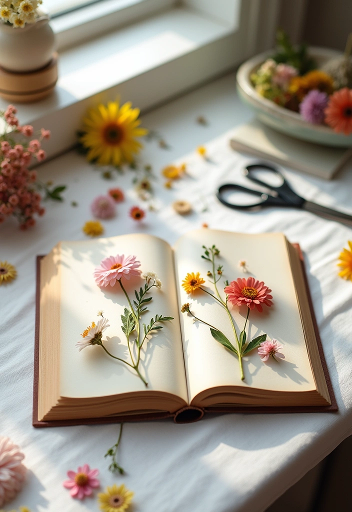 15 Incredible Nature Crafts for Kids That Encourage Creativity (Warning: #5 Is a Game-Changer!) - 6. Flower Pressing