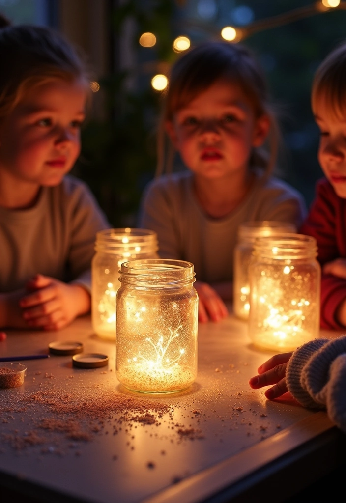 22 Awesome DIY Toys for Kids That Are So Easy to Make (They’ll Love #14!) - 17. DIY Light-Up Jar