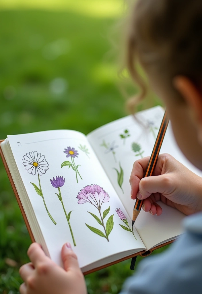 15 Incredible Nature Crafts for Kids That Encourage Creativity (Warning: #5 Is a Game-Changer!) - 11. Nature Journals