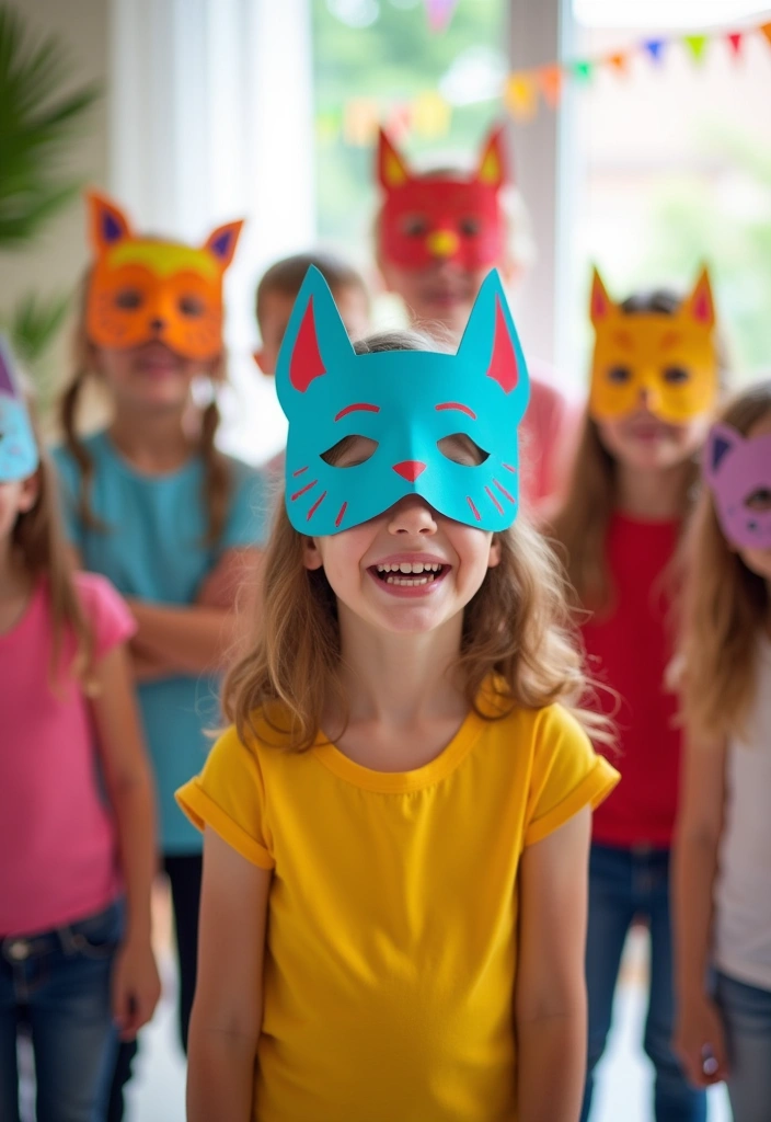 20 Amazing Kids Paper Crafts That Will Keep Them Entertained for Hours (You Won't Believe #12!) - 15. Paper Masks