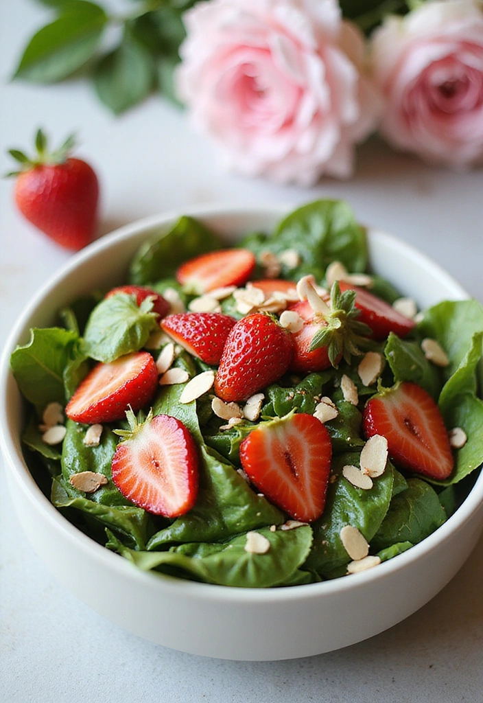 20 Mouthwatering Easter Recipes Everyone in Your Family Will Love! - 10. Strawberry Spinach Salad
