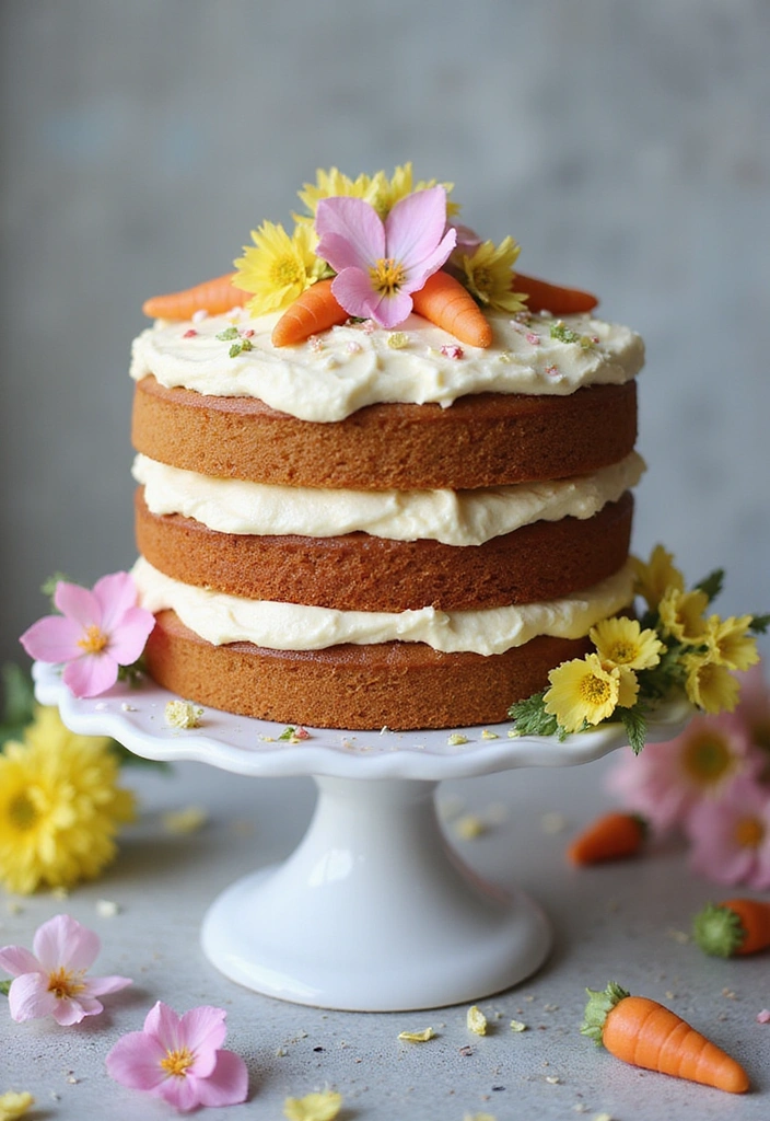 20 Mouthwatering Easter Recipes Everyone in Your Family Will Love! - 4. Carrot Cake with Cream Cheese Frosting