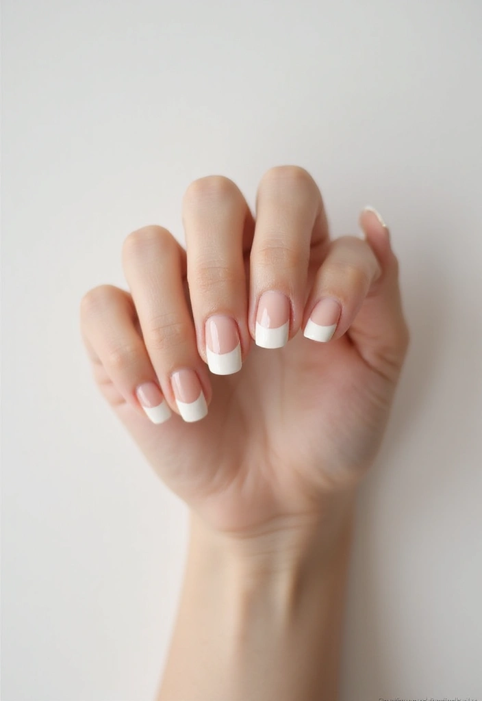 10 Chic Minimalist Nail Designs for April (Less is Definitely More!) - 2. Minimalist French Tips