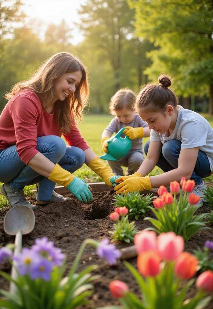 14 Beautiful Easter Traditions to Make Your Holiday Extra Special! - 6. Planting Spring Flowers