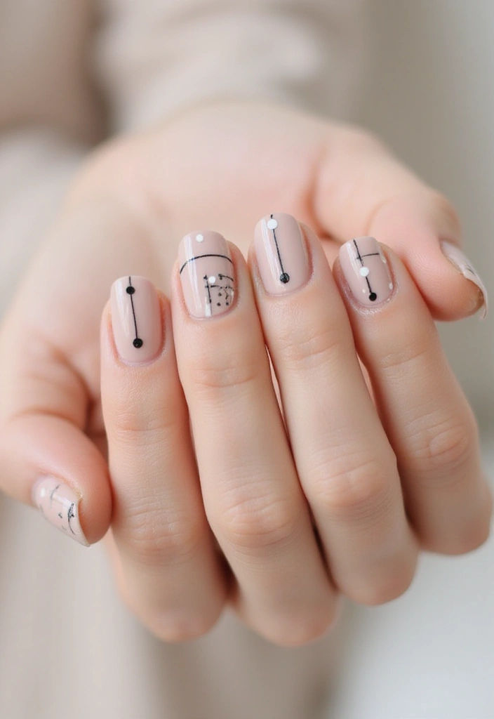 12 Creative Nail Art Ideas for April That Will Blow Your Mind! - 10. Minimalist Chic
