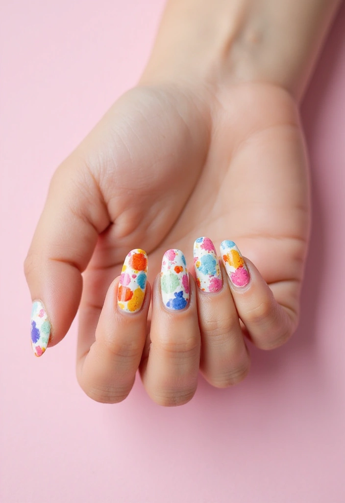 12 Creative Nail Art Ideas for April That Will Blow Your Mind! - 12. Seasonal Splashes
