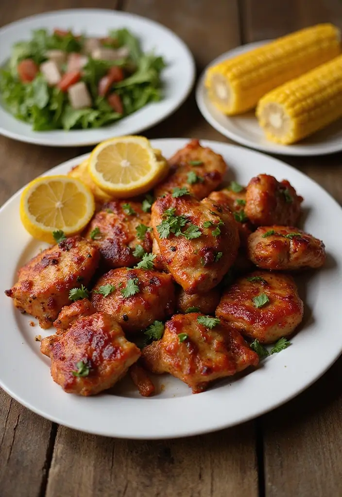18 Backyard Barbecue Ideas That Will Make You the Grill Master of the Block! - 7. Spiced Up BBQ Chicken