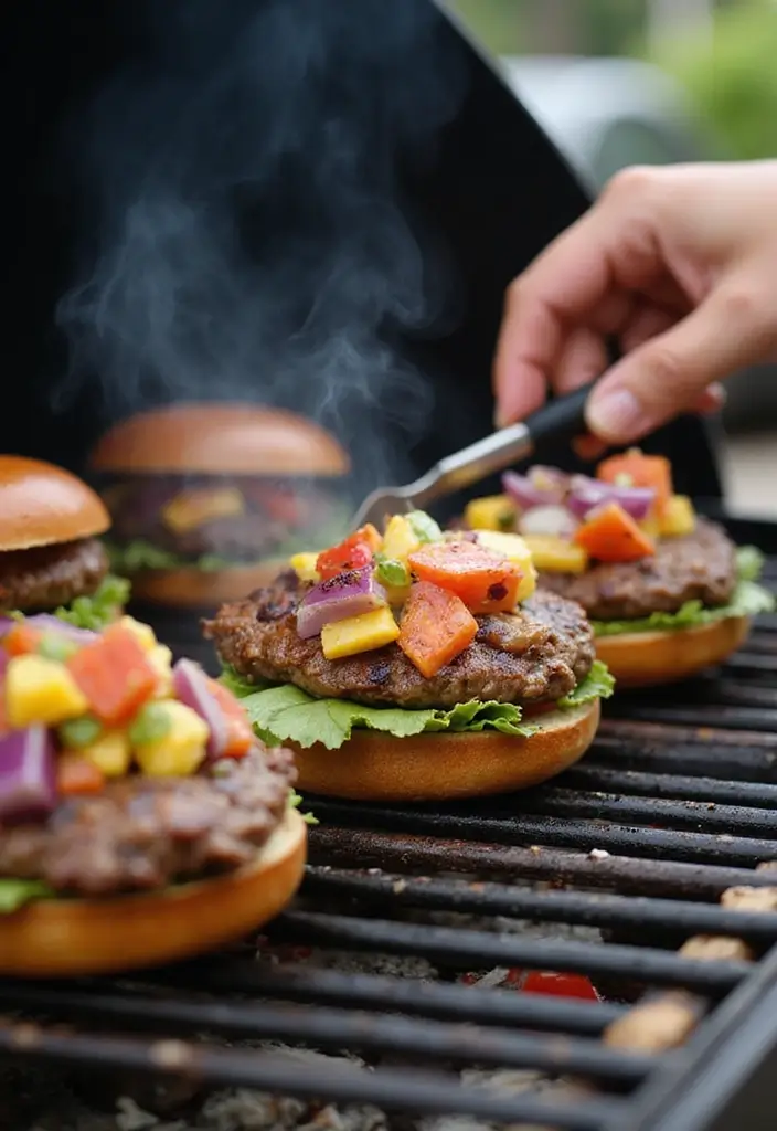 18 Backyard Barbecue Ideas That Will Make You the Grill Master of the Block! - 5. Alcohol-Infused Burgers