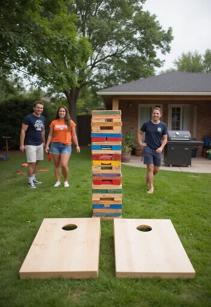 18 Backyard Barbecue Ideas That Will Make You the Grill Master of the Block! - 13. Backyard Barbecue Games